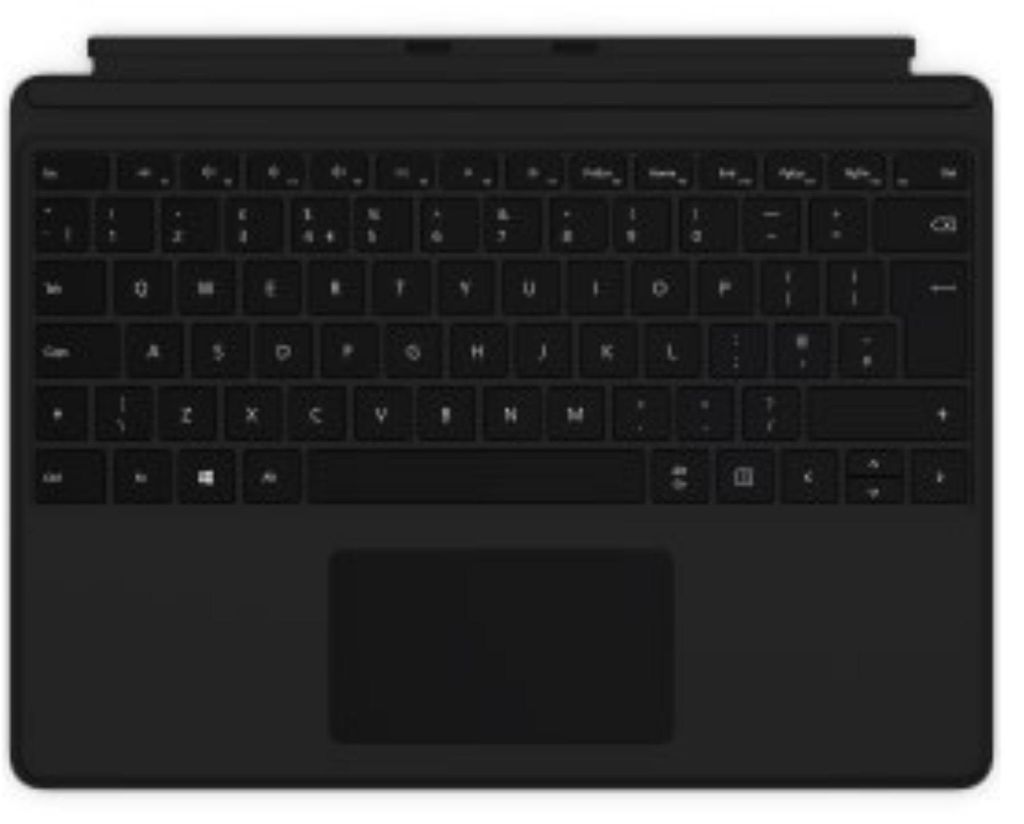 Microsoft Surface ProX Type Cover Comm DE/AT Black