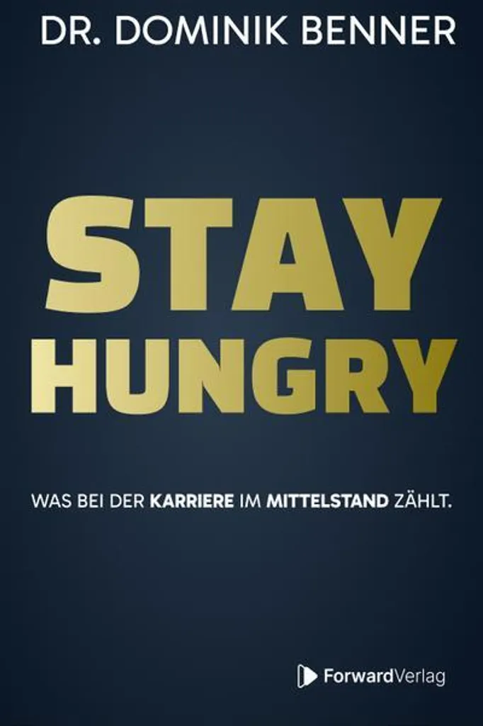 Affiche Stay Hungry Motivation Design Moderne pour Bureau et Salon 50x70