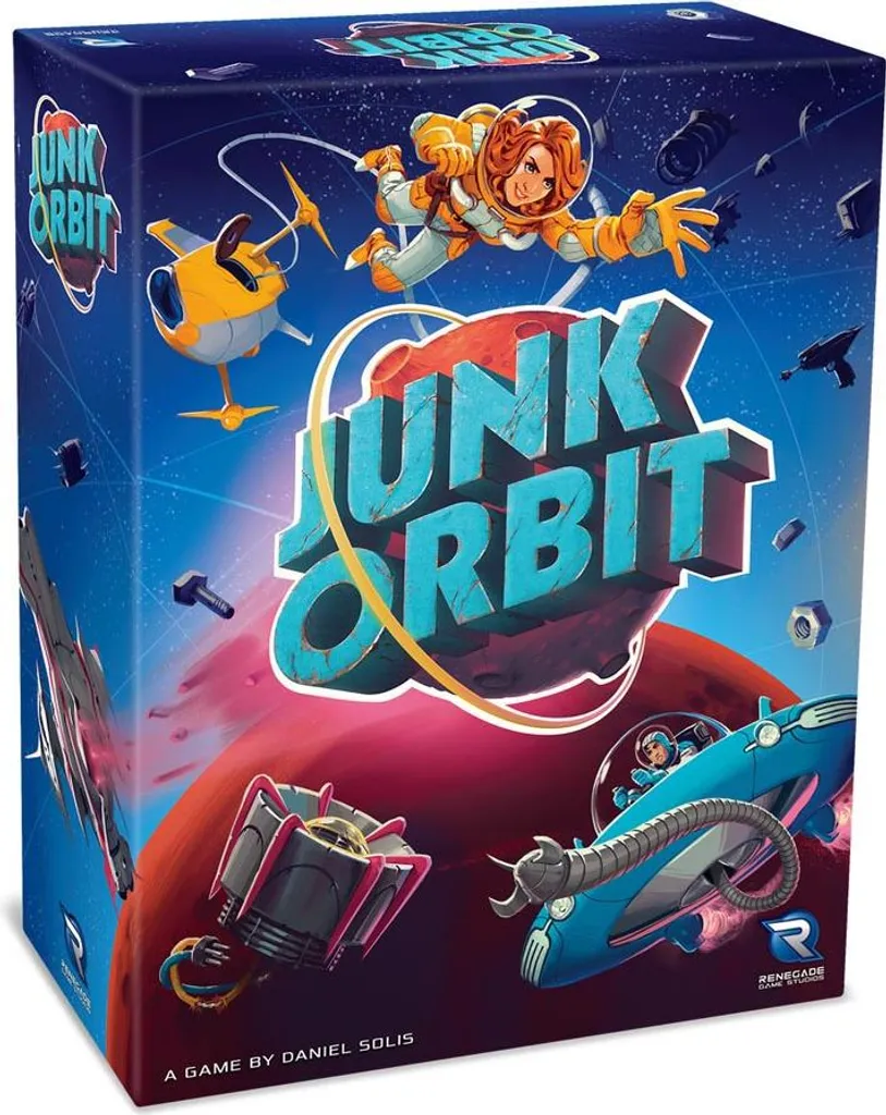 Junk Orbit Jeu de société Edition Anglaise - Jeu de stratégie spatiale