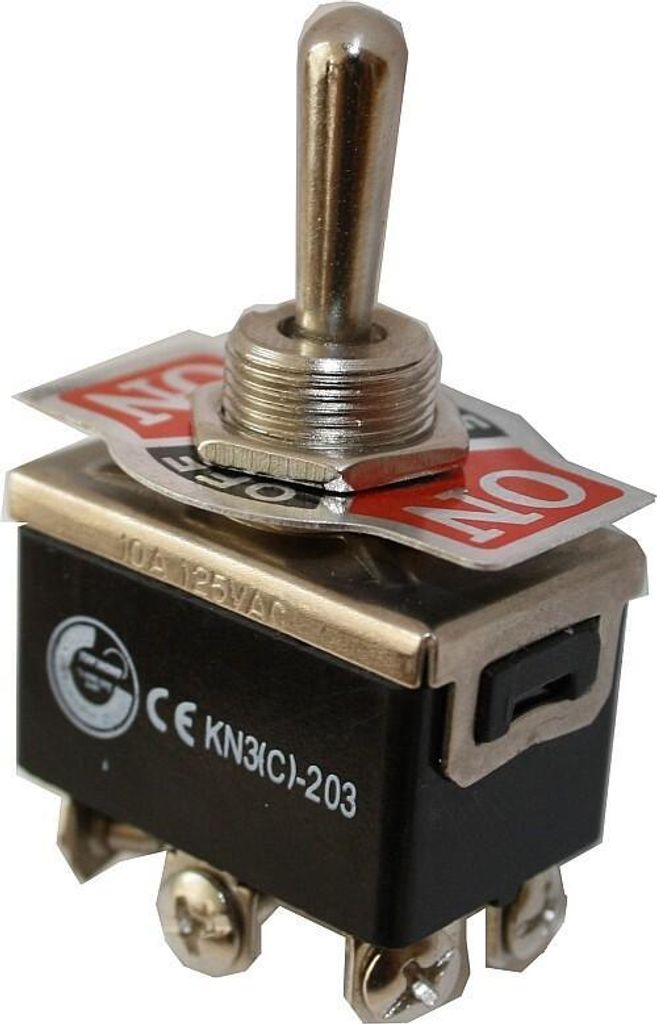 Kippschalter EIN / AUS / TAST 2xUM KN3C-213