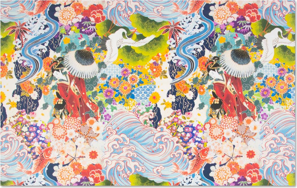 Excelsa Nappe Kimono Coton 140X240 Cm Multicolore Image du produit 