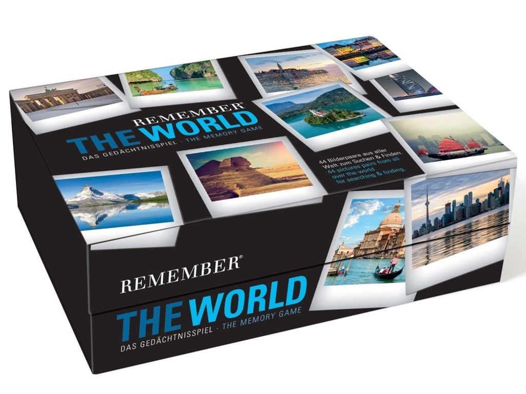 REMEMBER® 44 "The World" jeu de mémoire Image du produit 