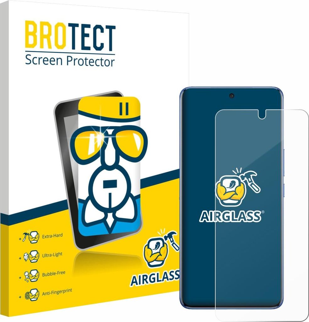 BROTECT Schutzglas für Vivo V60 Lite Schutzfolie Panzer Folie Glas Display Schutz klar