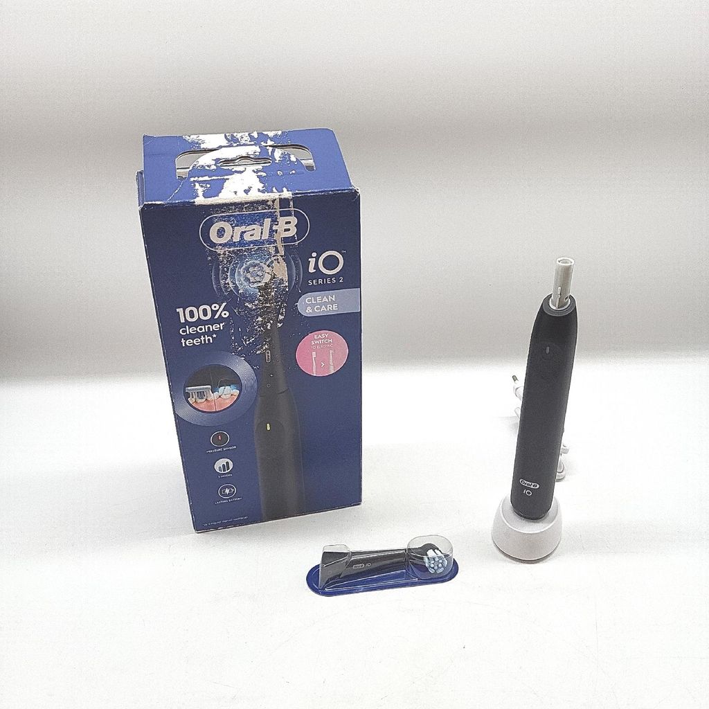 Szczoteczka elektryczna Oral-B iO 2, czarna, dla dorosłych, Zdjęcie produktu 