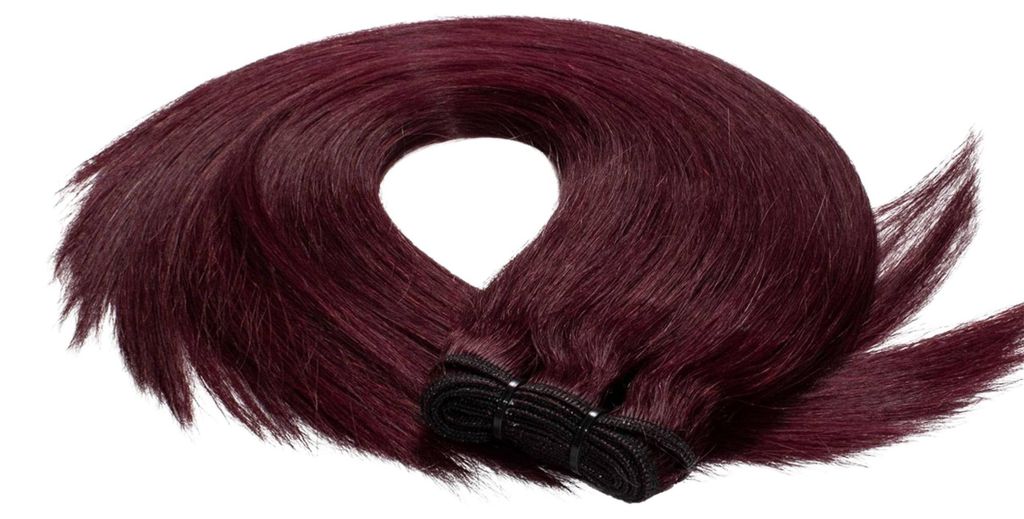Extension in capelli veri premium #99j Borgogna Immagine del prodotto 