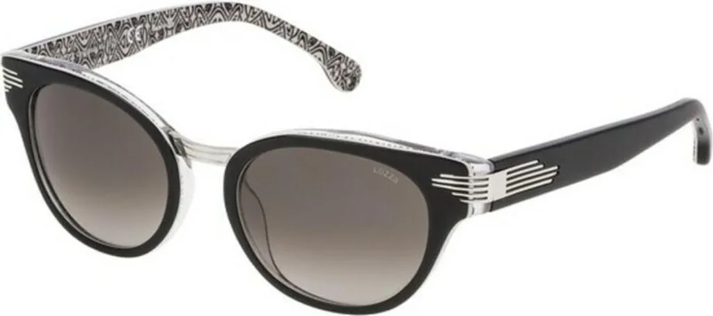 Lunettes de soleil pour femme Lozza : monture noire classique 50 mm