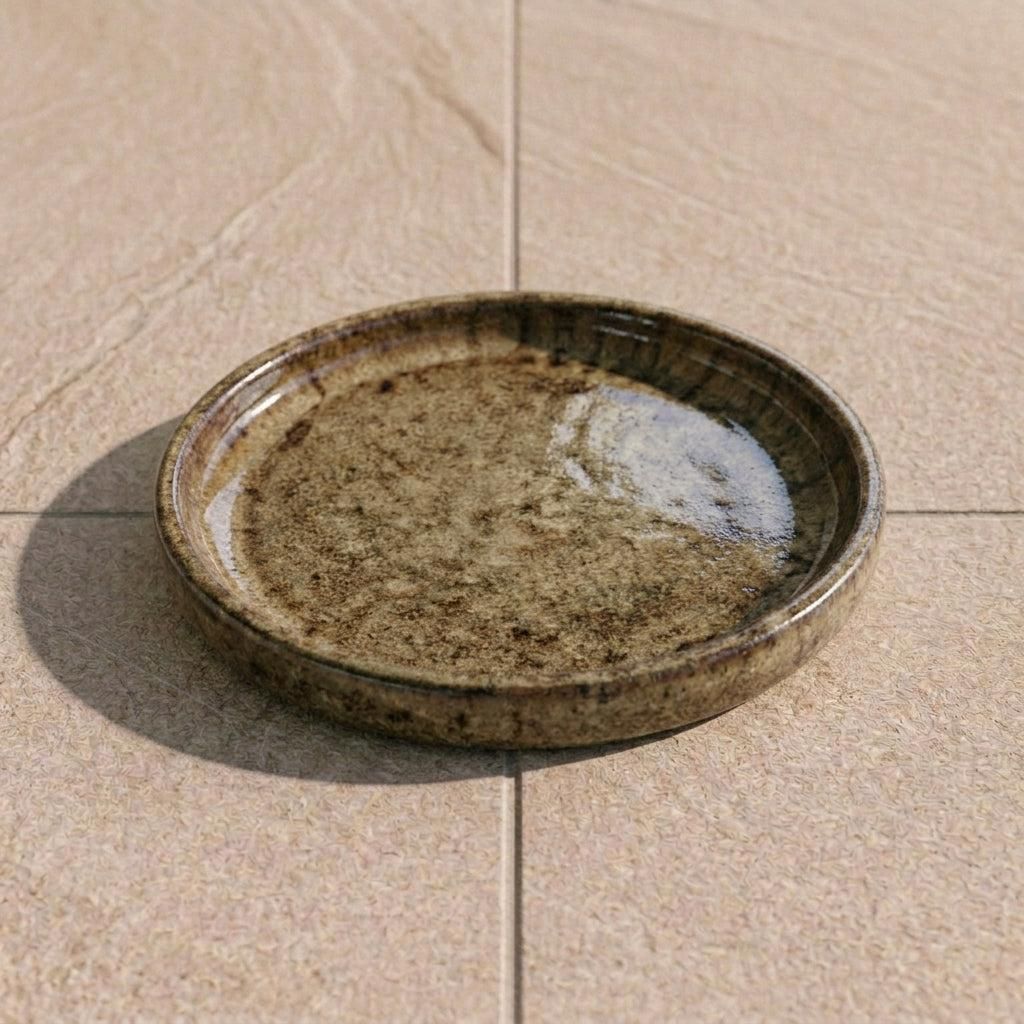 Untersetzer aus Keramik Provencelia Sandfarben, Ø16 cm x H5 Produktbild 
