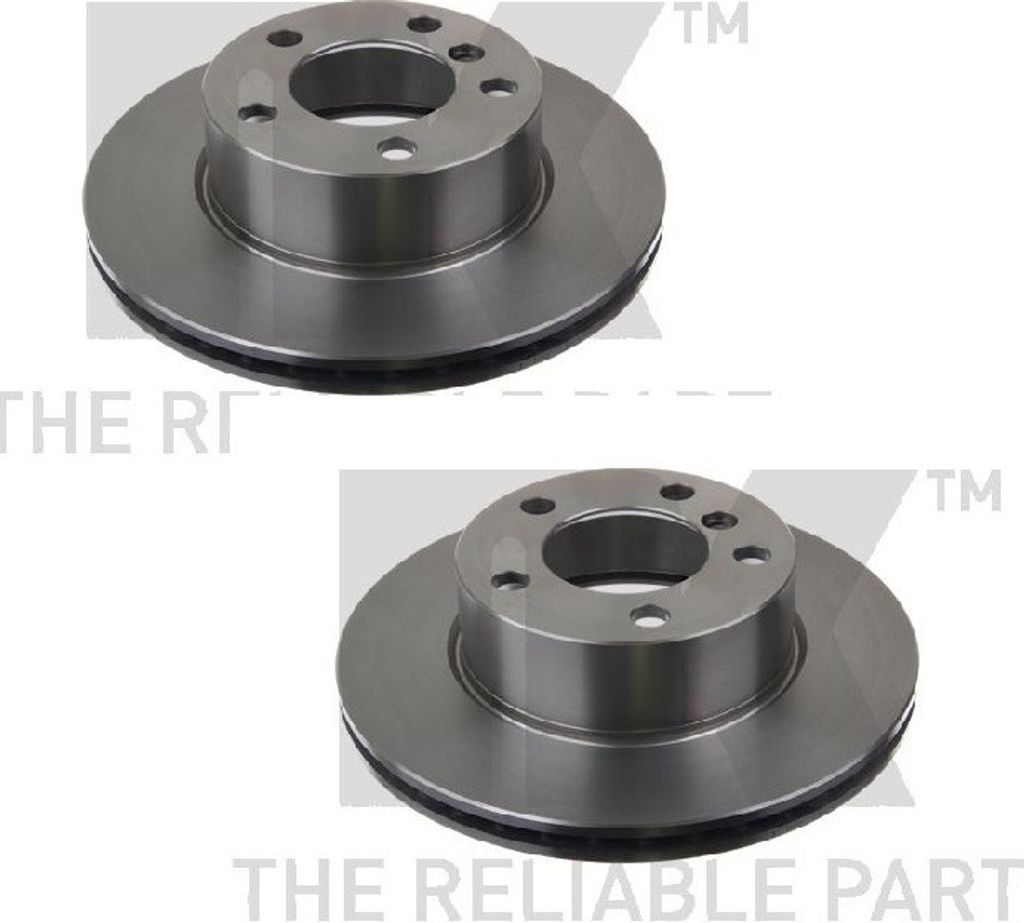 2 NK Bremsscheiben vorne für BMW 1er 2er E81 E87 F20 F21 F22 F23 F87