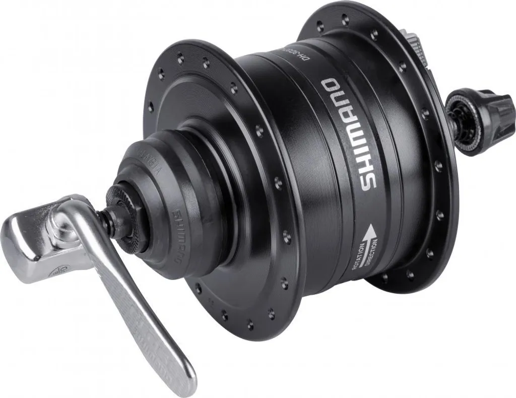 Moyeu Dynamo Shimano DH-3D37 Idéal pour Éclairage Vélo Ville et Voyage