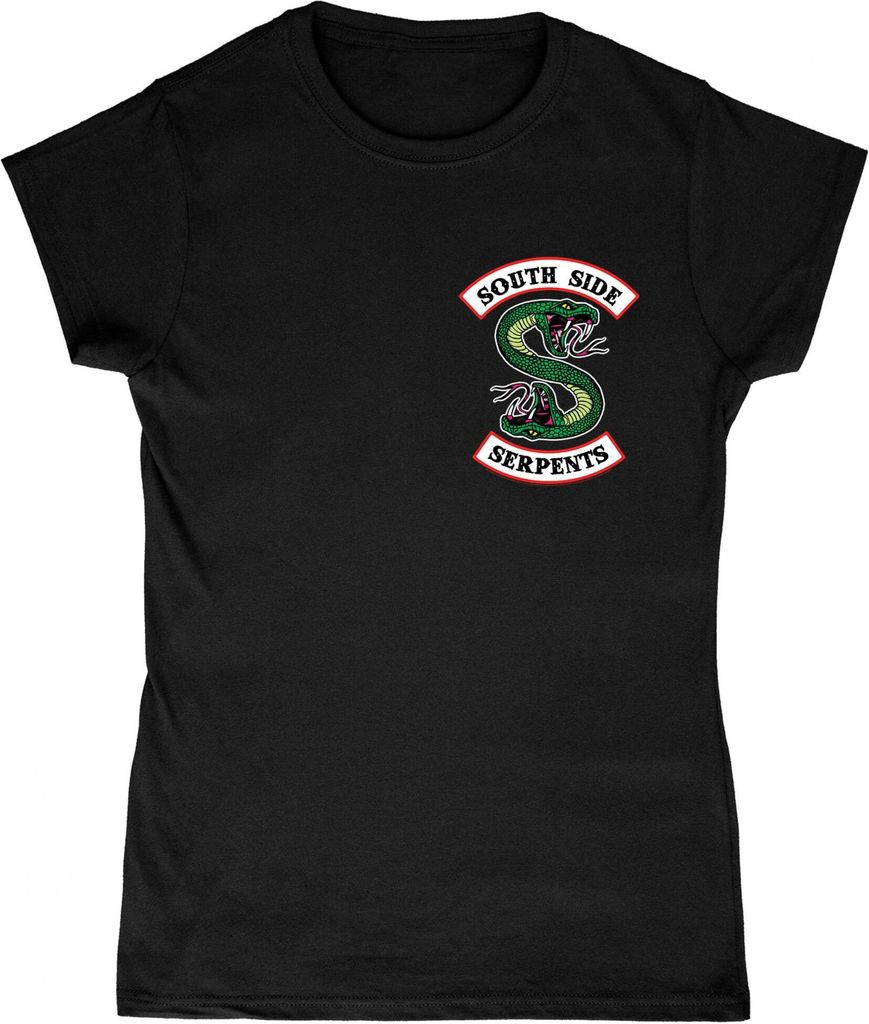 Riverdale - T-Shirt für Damen BI287 (S) (Schwarz)
