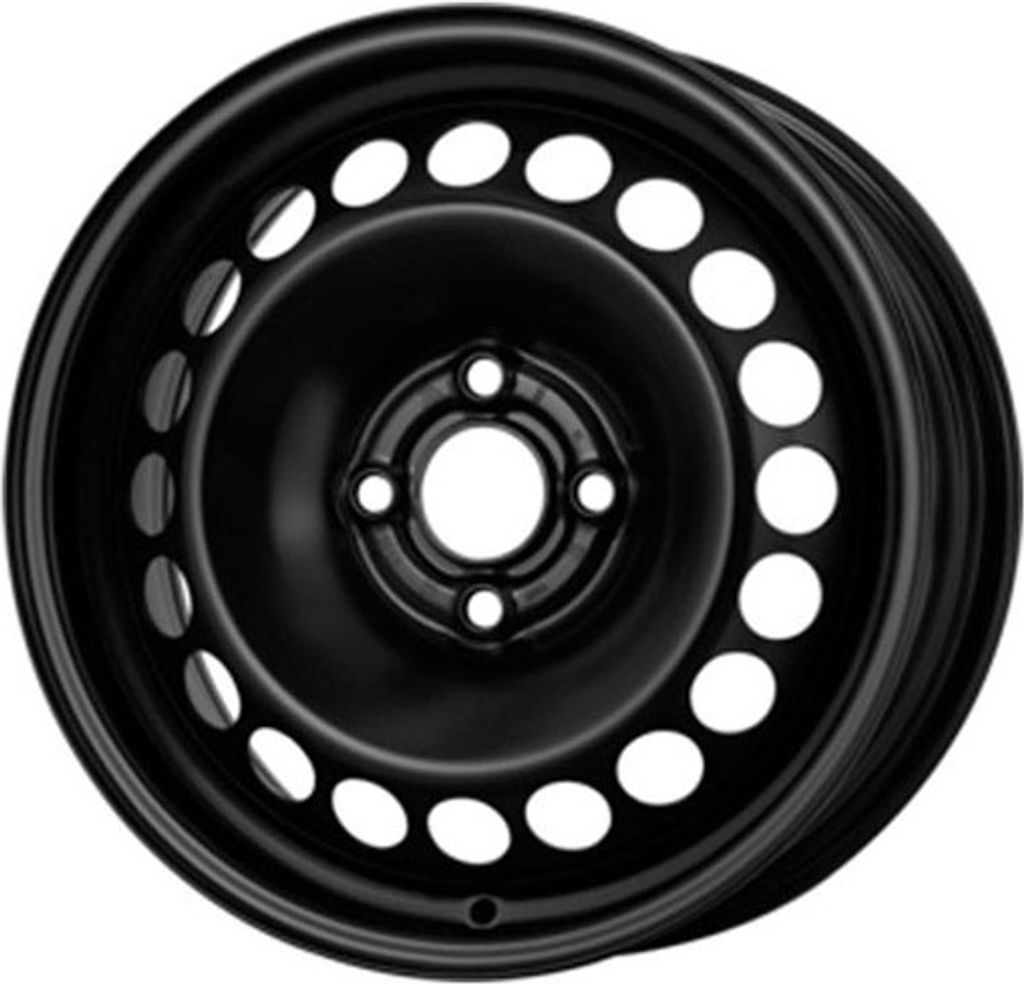 Cerchio In Lega Mak Acciaio 6X15 4X100 Et 39 Matt Black