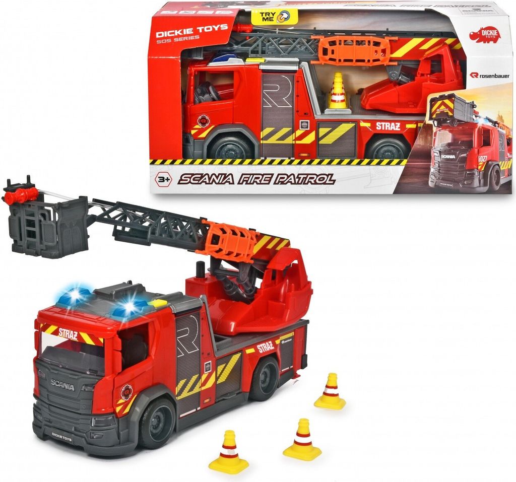 SIMBA Dickie SOS Feuerwehr Scania 371-6017