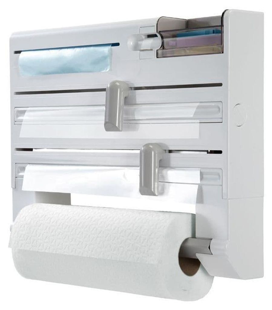 Wandrollenhalter, 5-in-1-Papierhandtuch-Folienspender Produktbild 