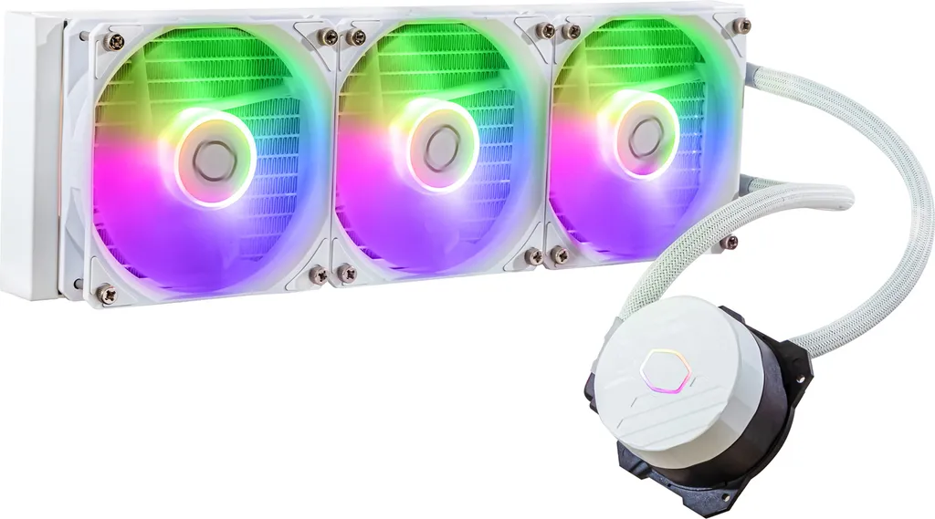Système de refroidissement PC Gaming MasterLiquid 360L Core ARGB Blanc