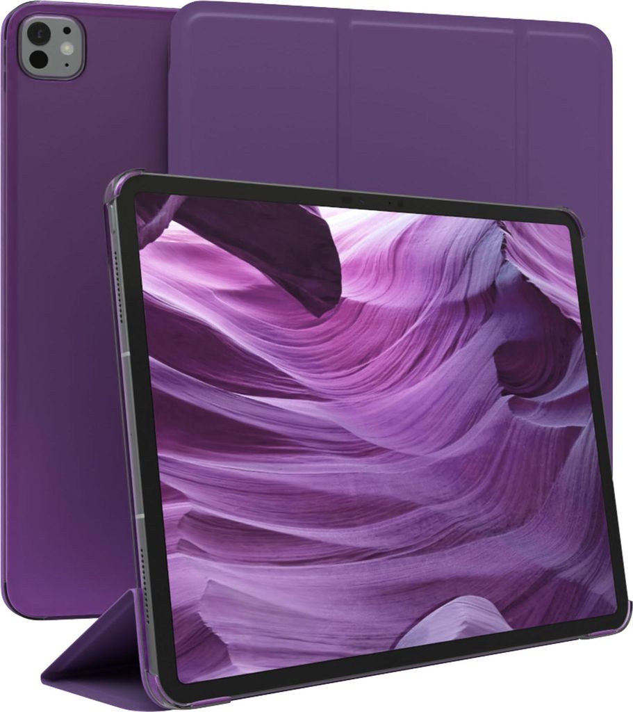 EAZY CASE Smartcase für Apple iPad Mini 6 (2021) Tabletcase Bookcover Smart Flipcase magnetisch Weiß