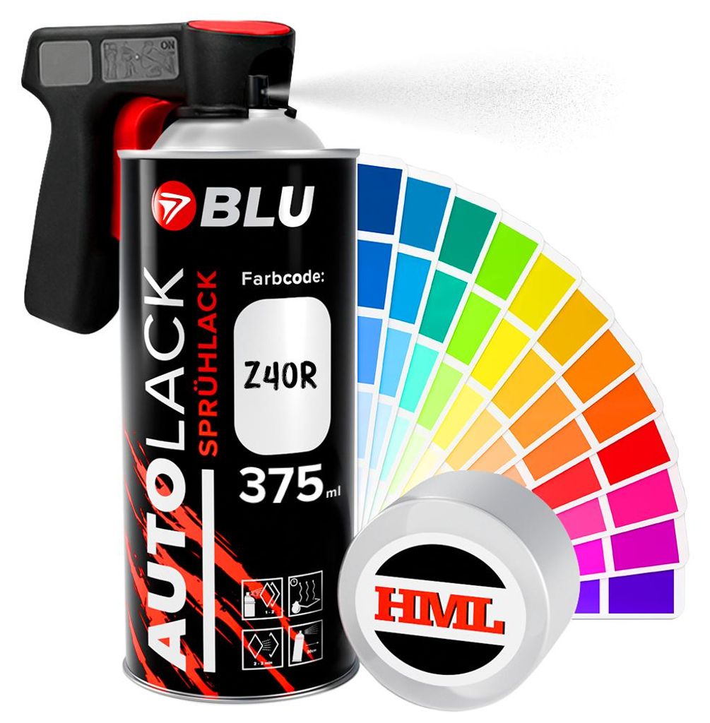 BLU Spraydosen Z40R weiss schneeweiss basislack spray Produktbild 