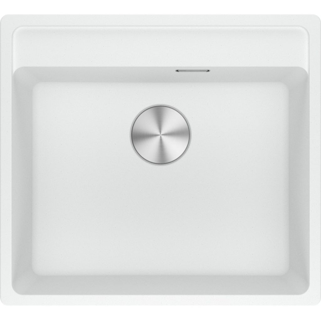 Franke Einbaubecken Maris MRG 210-52 A Fragranit flächenbündig einbaubar, Glacier, Druckknopfventil