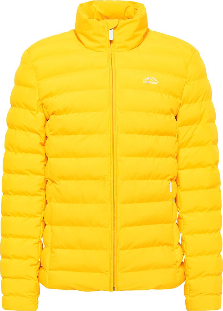 ICEBOUND herren wattierte winterjacke - hellsenf, S