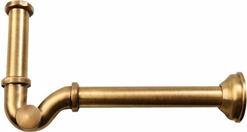 Bidet-Siphon 5/4", Abfluss 32mm, bronze