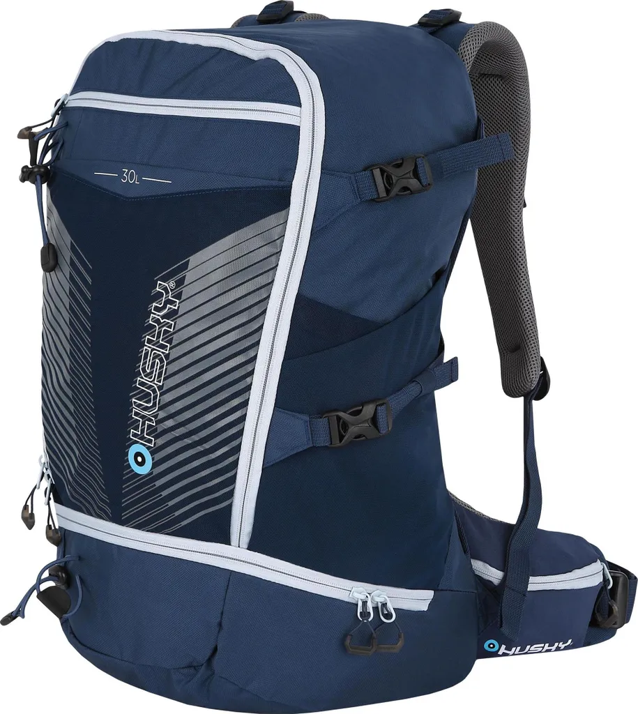 Sac de Randonnée Journée Husky Cingy 30L Bleu pour Homme et Femme