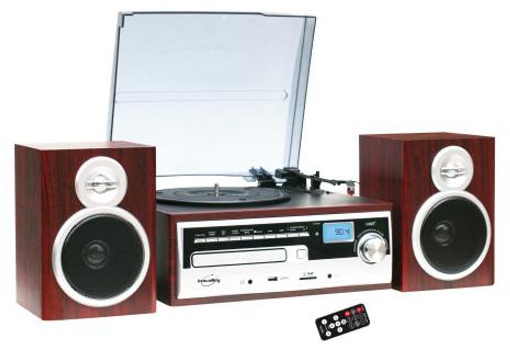 Platine vinyle Hifi RETRO multifonction Image du produit 