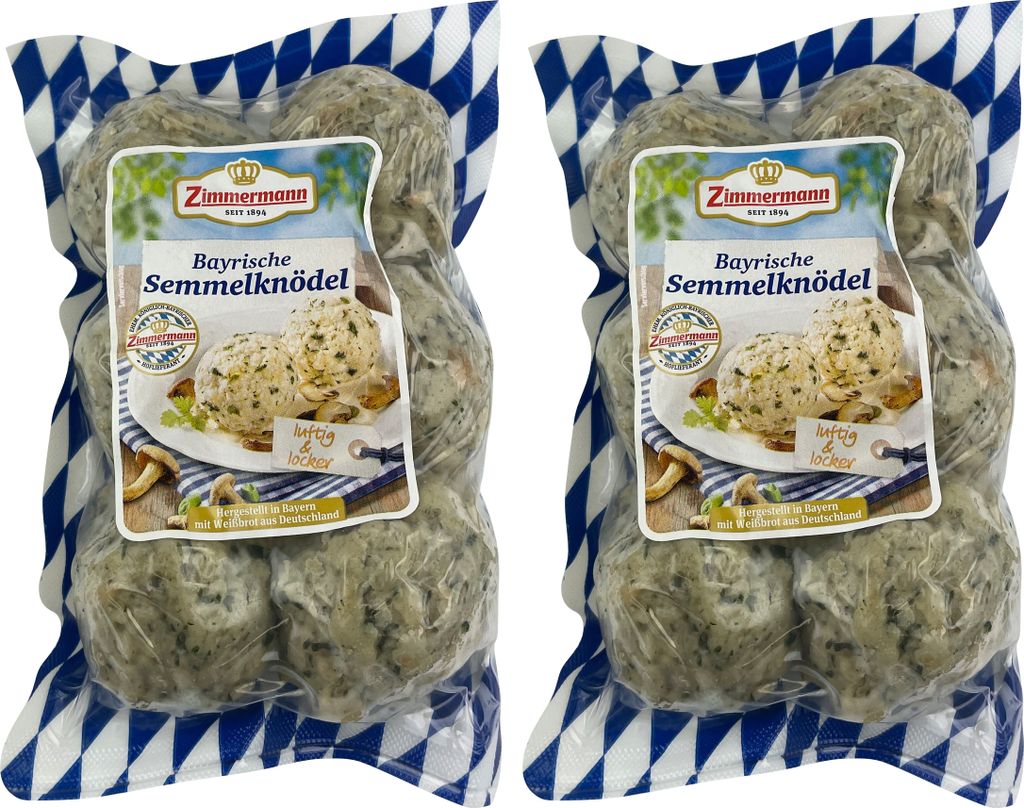 Food-United Knödel - Semmelknödel aus Bayern 2x400g, 12 Produktbild 