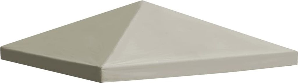 vidaXL Pavilion roof 310 g/m² 3×3 m Beżowy Zdjęcie produktu 