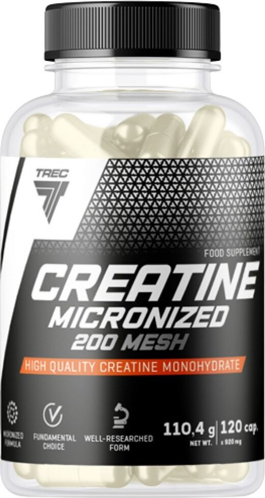 Trec Nutrition | Creatine Micronized 200 Mesh | High Quality Creatine Monohydrate Caps