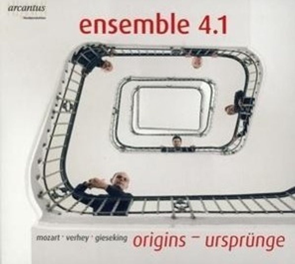 Ensemble 4.1 - Mozart/Verhey/Gieseking: Origins - Ursprünge CD