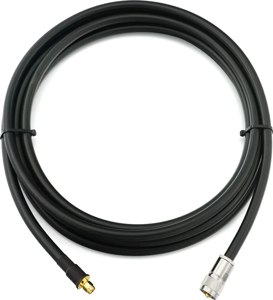 Cavo Antenna PL259 8D-FB 3m - Prolunga Coassiale per Radioamatori - 3