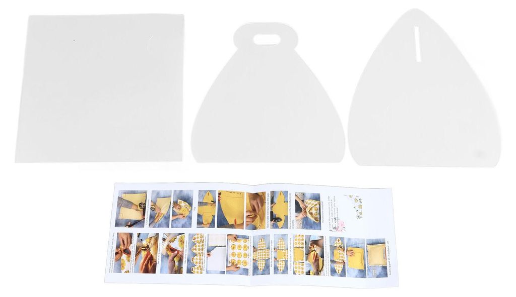Geschenkbox-Vorlage aus PET-Material, stereoskopische Box-Nähschablone für DIY-Lebensmittelverpackungen, mittelgroß, 10 Zoll
