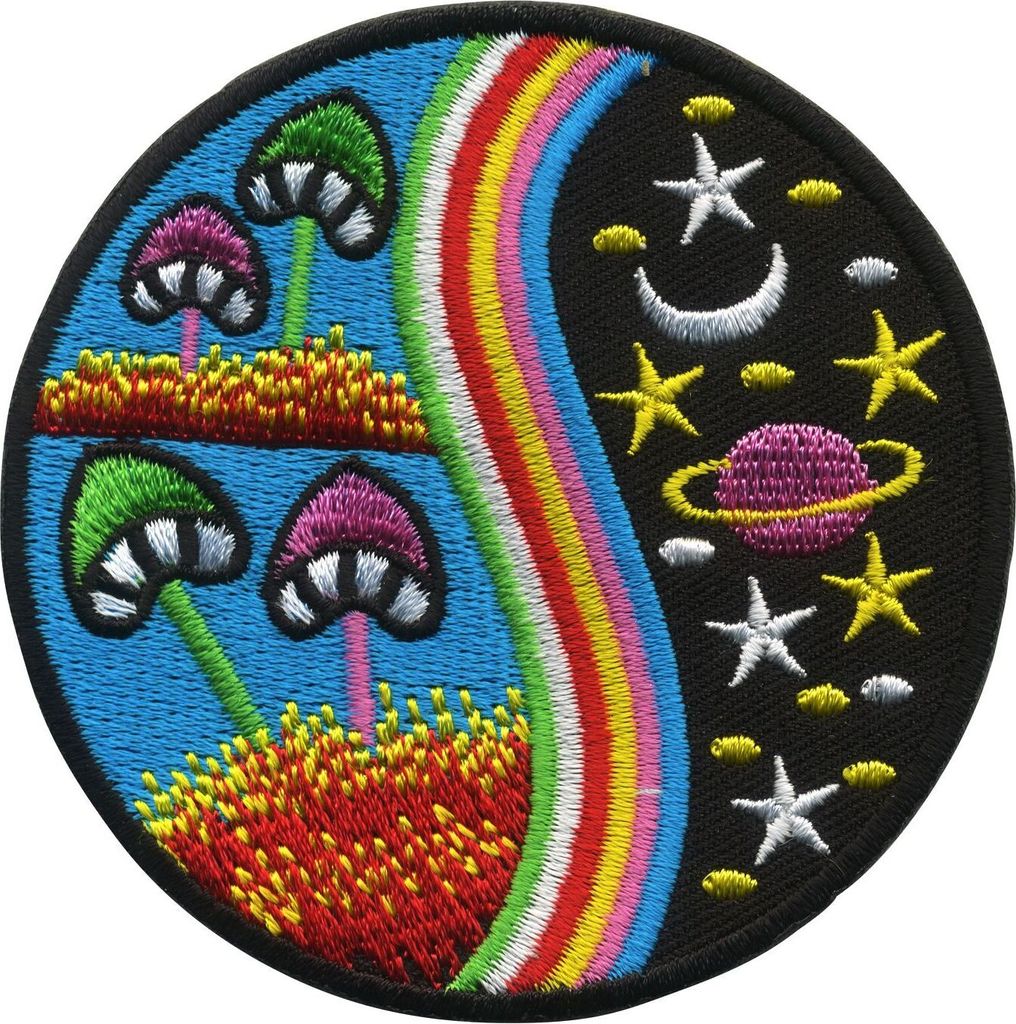 Aufnäher - Mushrooms and Universe 01 - Patch