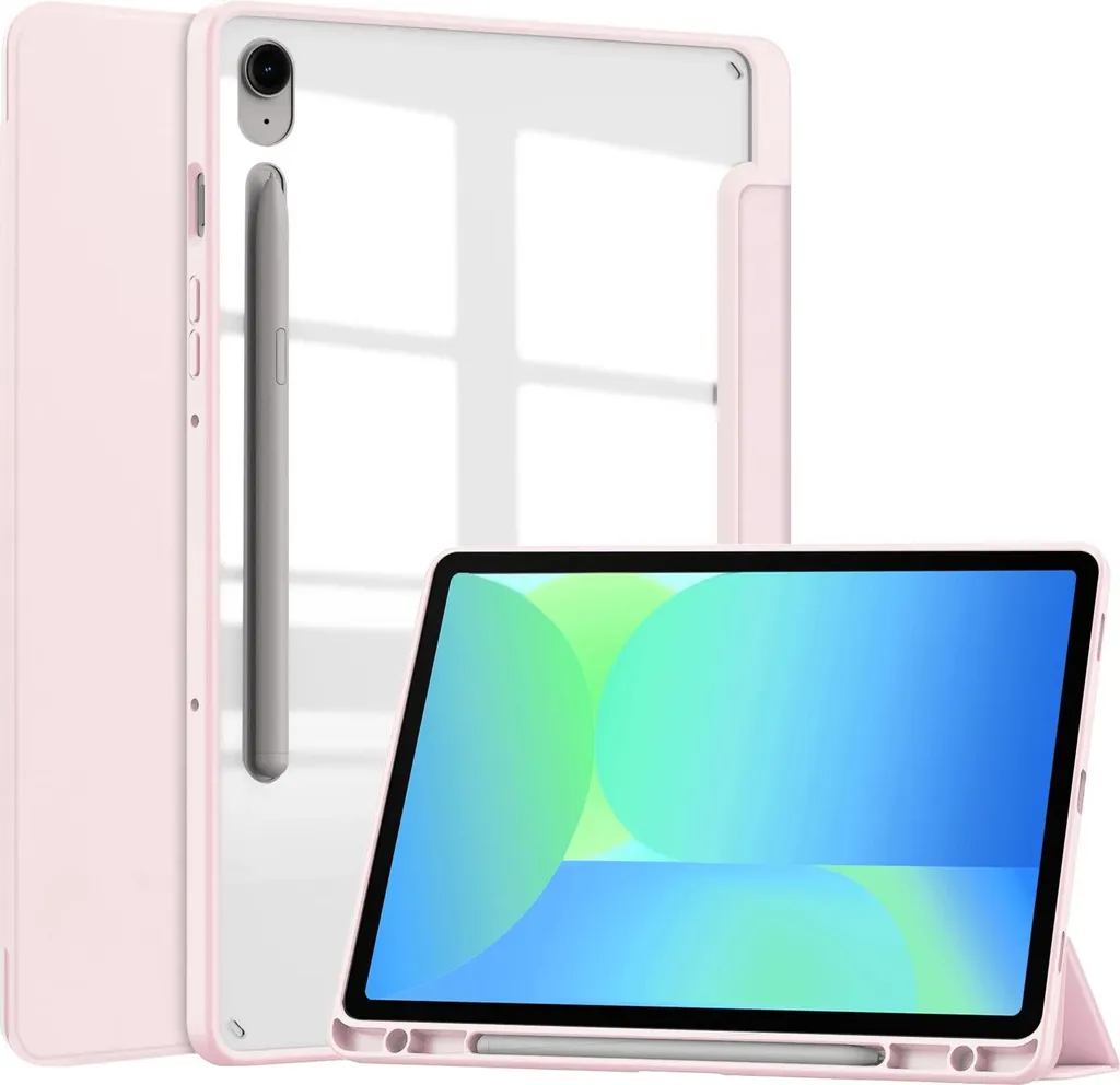 Custodia protettiva, impermeabile, resistente agli urti, rosa, Tab S9 (11 pollici)