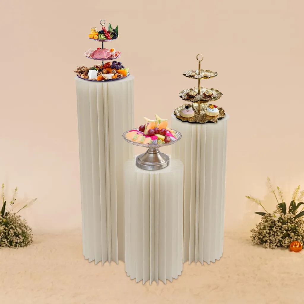 Support d'exposition pour mariages et vernissages - Design blanc crème - 3
