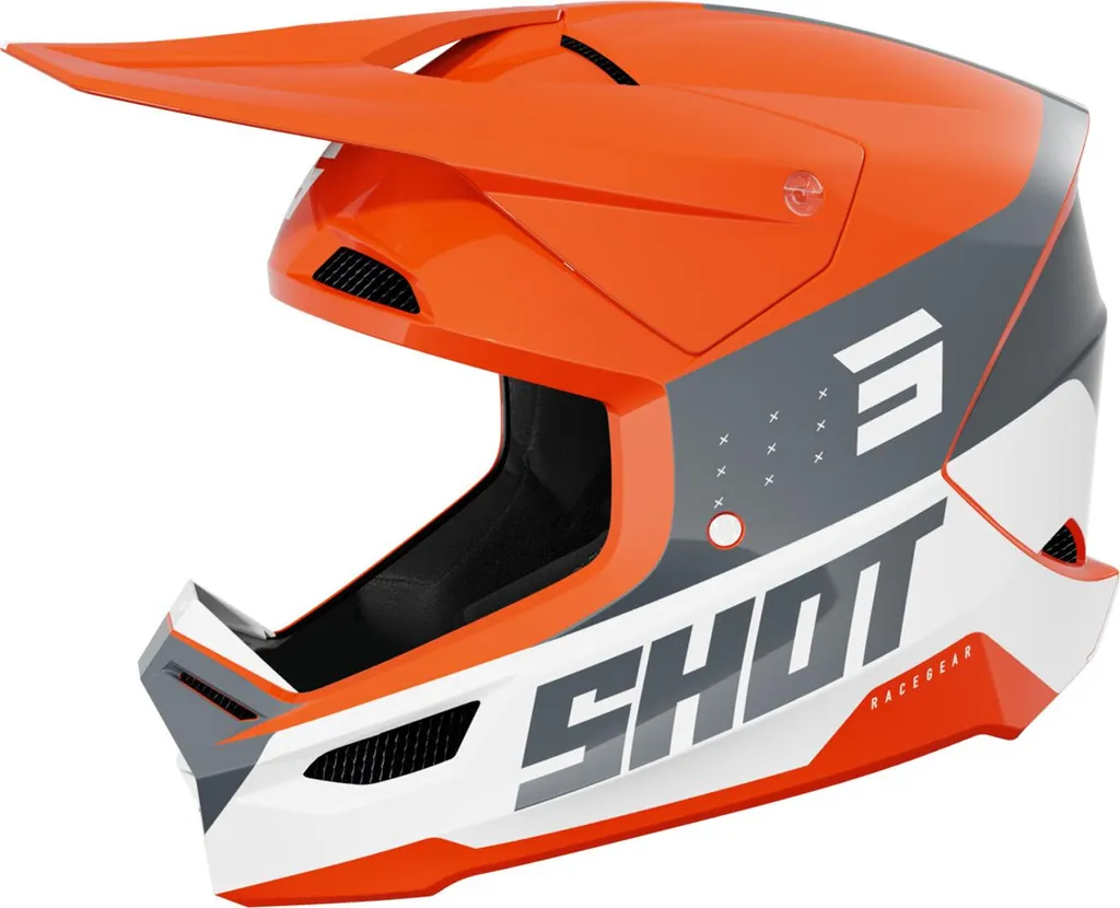 Casque de protection cross Shot Furious League pour moto et tout-terrain