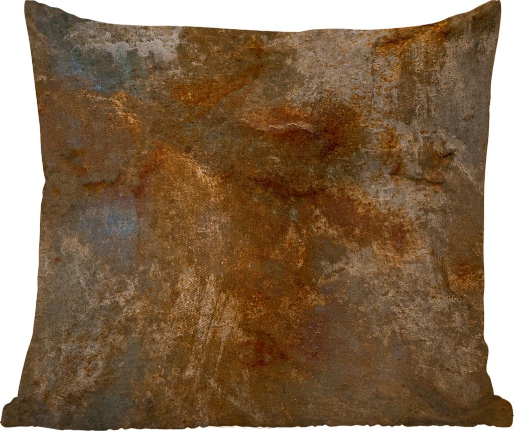 MuchoWow Outdoor Kissen - Rost - Gold - Bronze - 45x45 cm - Wetterfest - Lounge Kissen - Fotokissen - Dekoratives Kissen