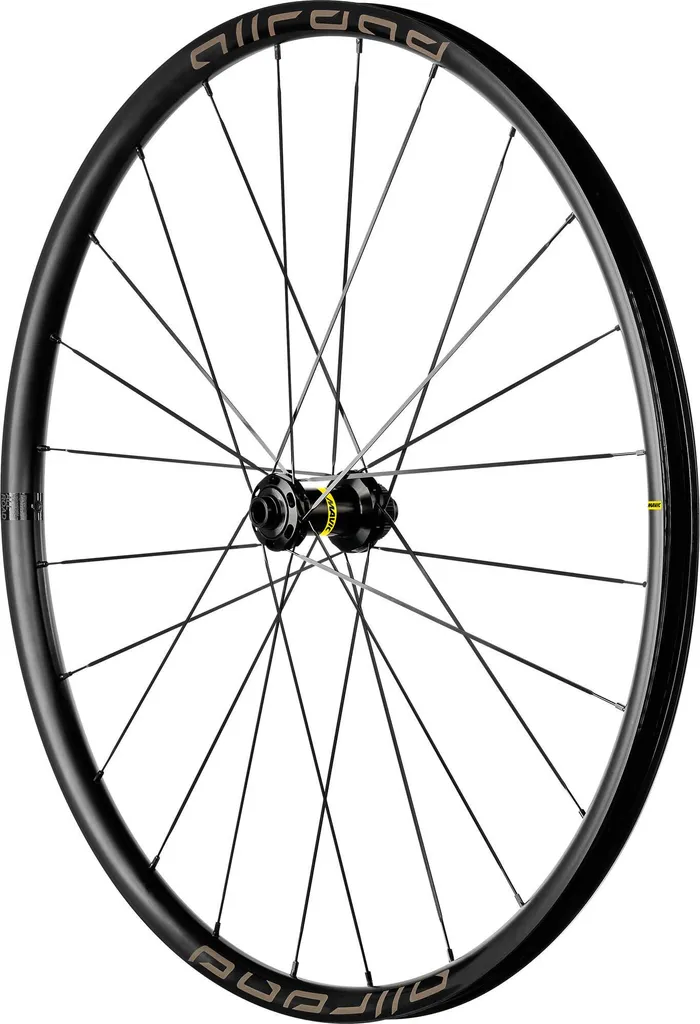 Mavic Allroad 650b CL Disc Roue Avant Gravel Noire en 12x100mm ou 15x100mm