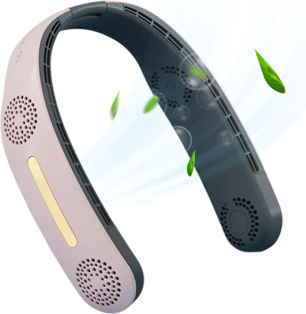 Ventilateur tour de cou sans pales - Appareil de ventilation silencieux