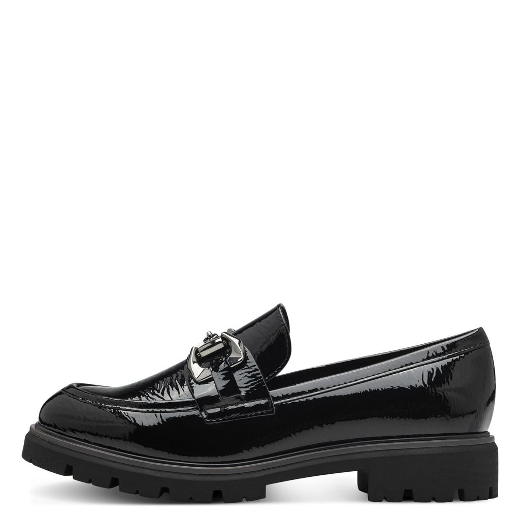 MARCO TOZZI Damen Slipper College Loafer mit Profilsohle Produktbild 