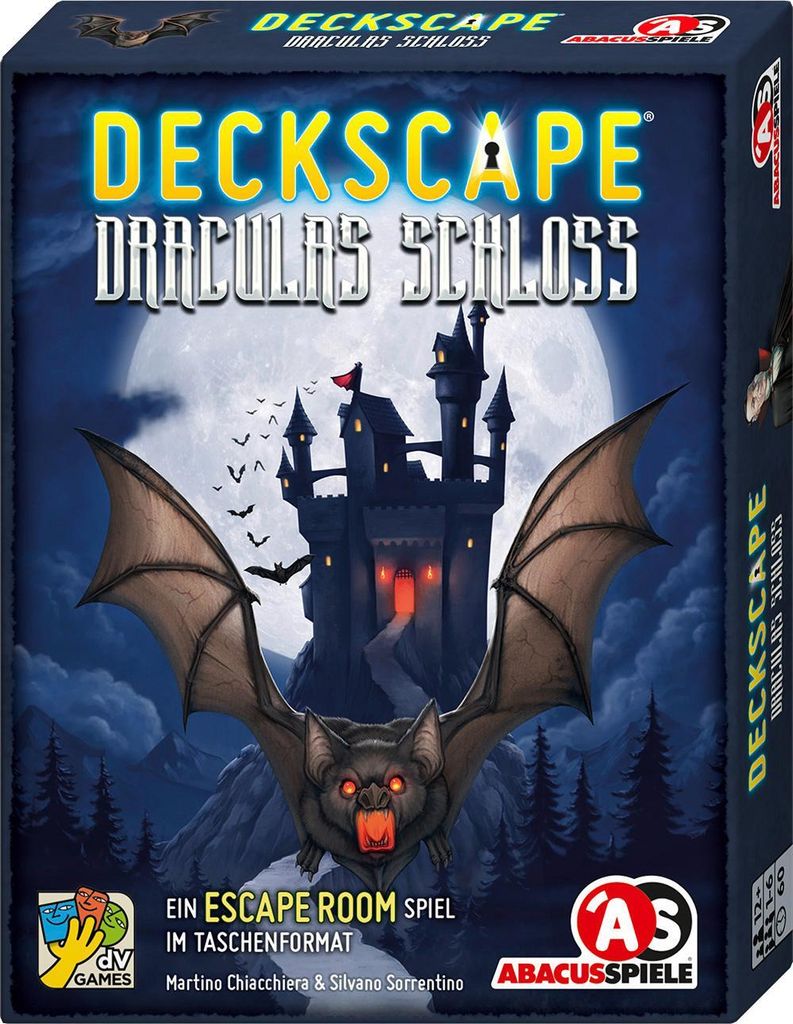 ABACUSSPIELE Verlags GmbH & Co Abacusspiele Deckscape - Draculas Schloss 12