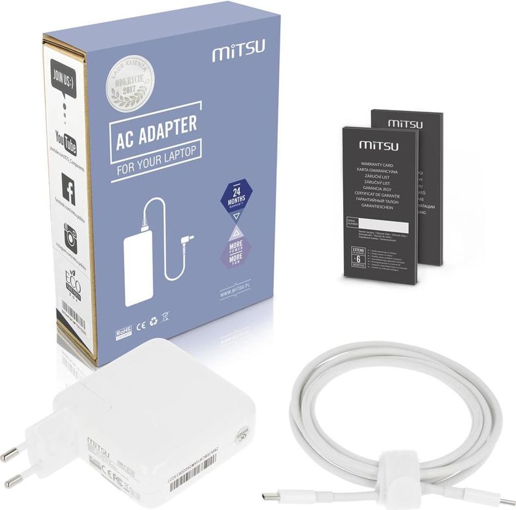 Alimentatore USB-C da 61 W per Apple MacBook Immagine del prodotto 