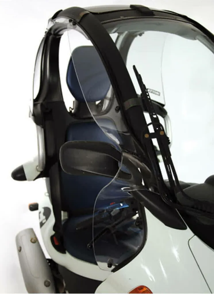 Bulle de protection frontale ISOTTA transparente pour moto BMW série R