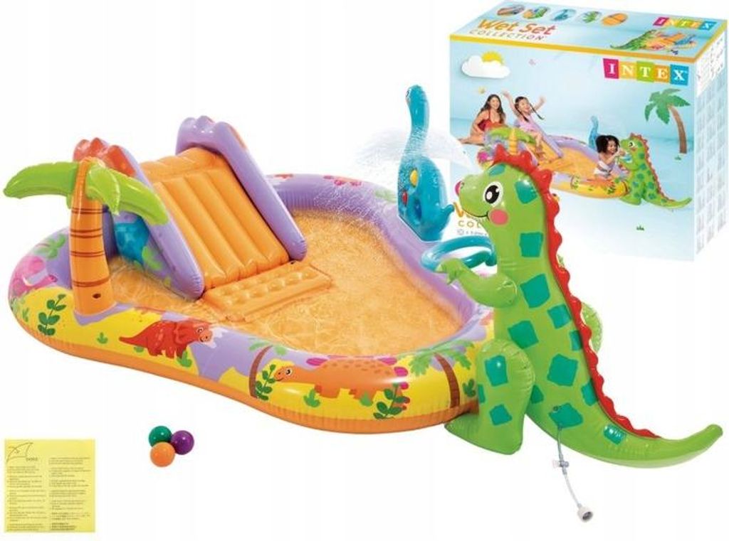 INTEX Dětské hřiště Dinosaurus 201x157x69cm 56139NP Obrázek produktu 