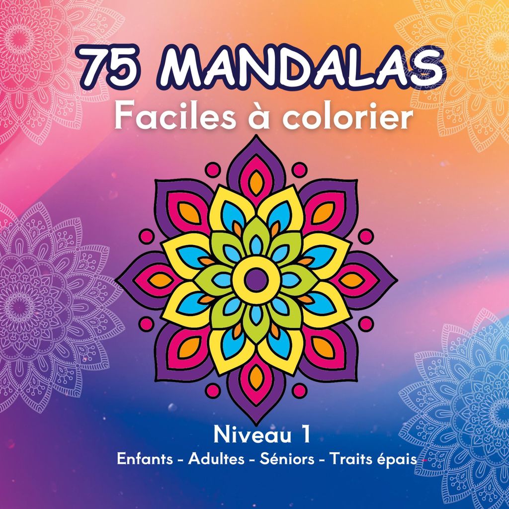 75 einfache Mandalas zum Ausmalen