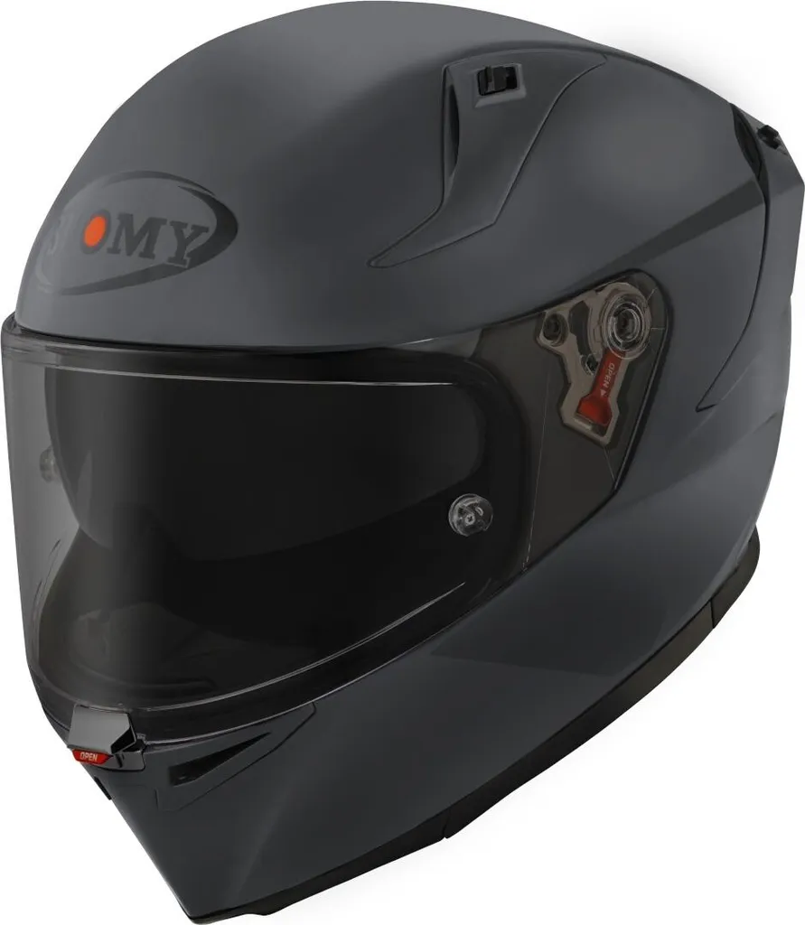 Casque Suomy Speedstar 2 Plain Noir M | Anti-Buée et Confort Acoustique