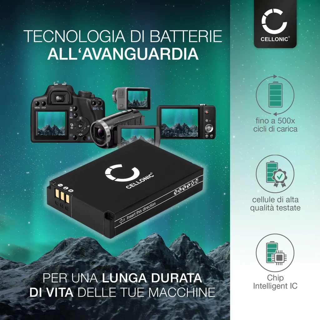 Batterie Drift Ghost FXDC02 1750mAh CELLONIC + Caricabatterie USB - 6