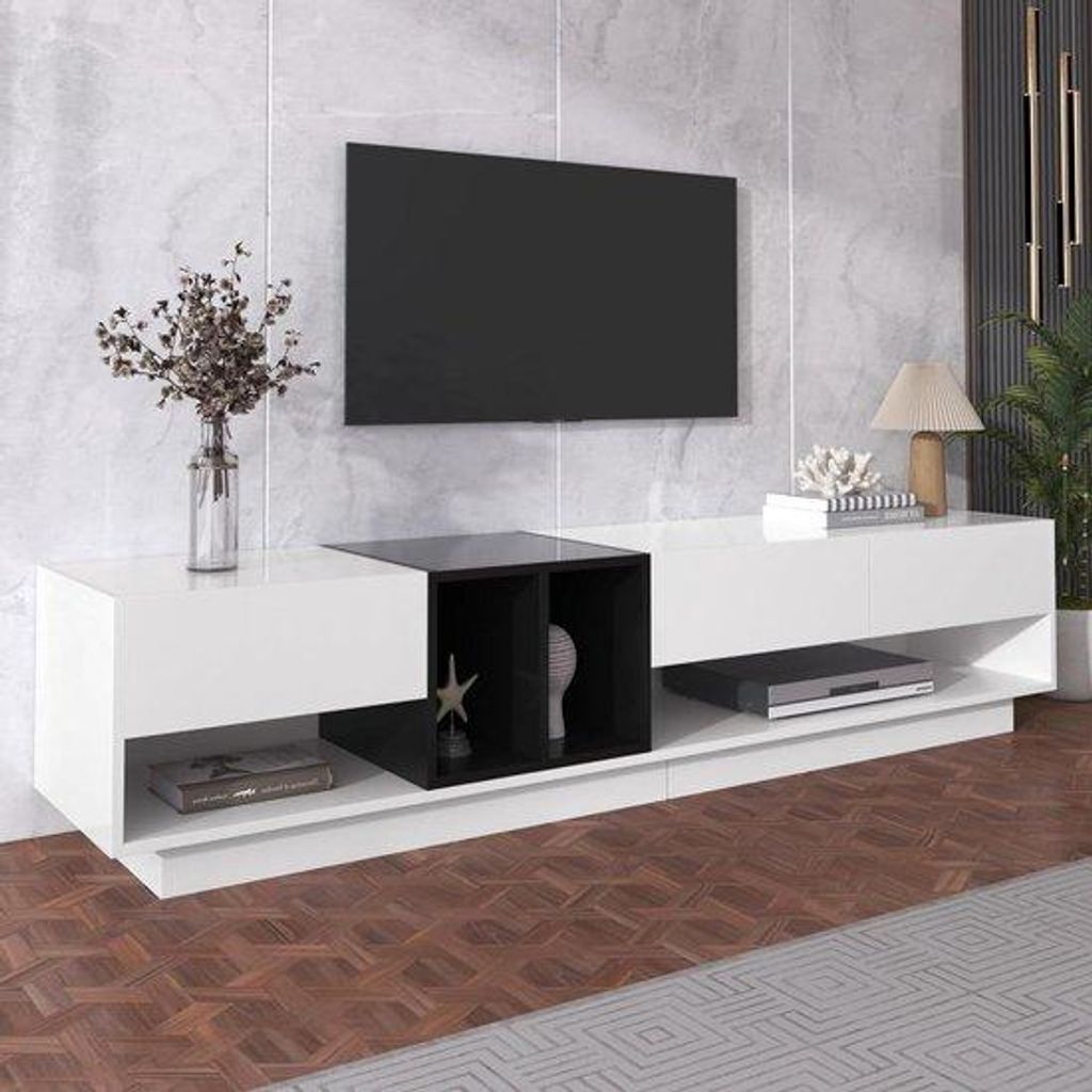 Lowboard - Woonkamerkast - Hochglanz - 190 x 40 x 42 cm