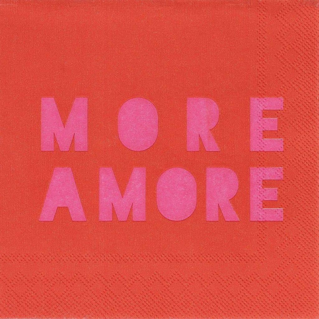 Cocktailserviette "More Amore" Produktbild 