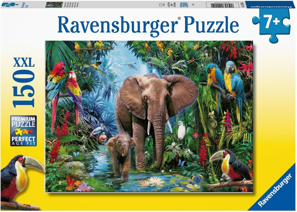 Elefanti della giungla Ravensburger 12901 Immagine del prodotto 