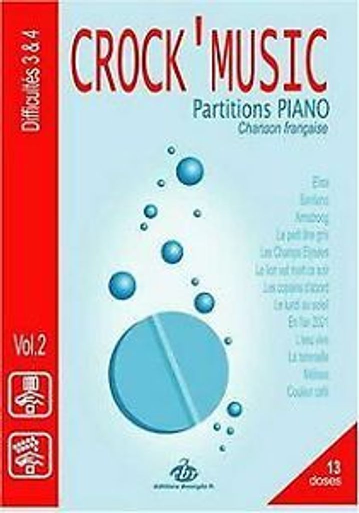 Crock'music vol 2 - piano von Divers compositeurs / Vari... Book